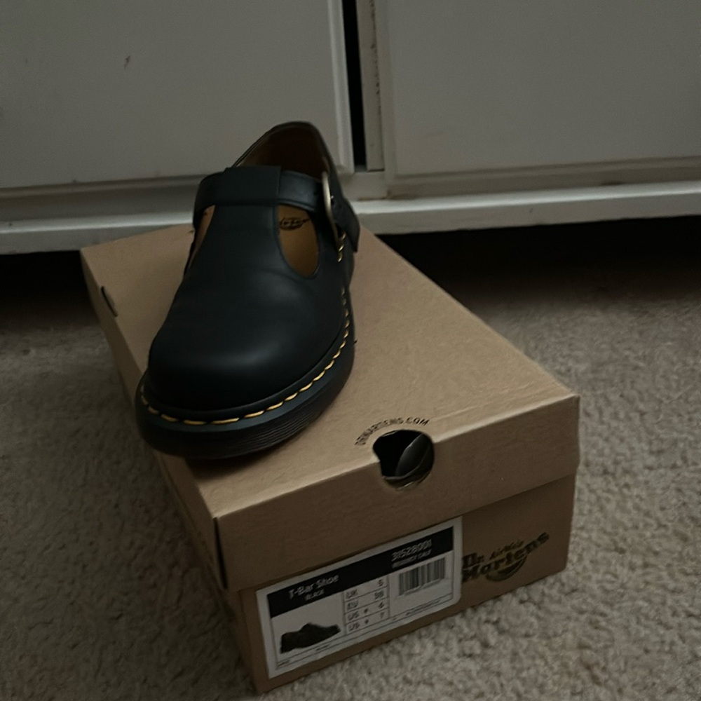 doc martens t-bar shoe